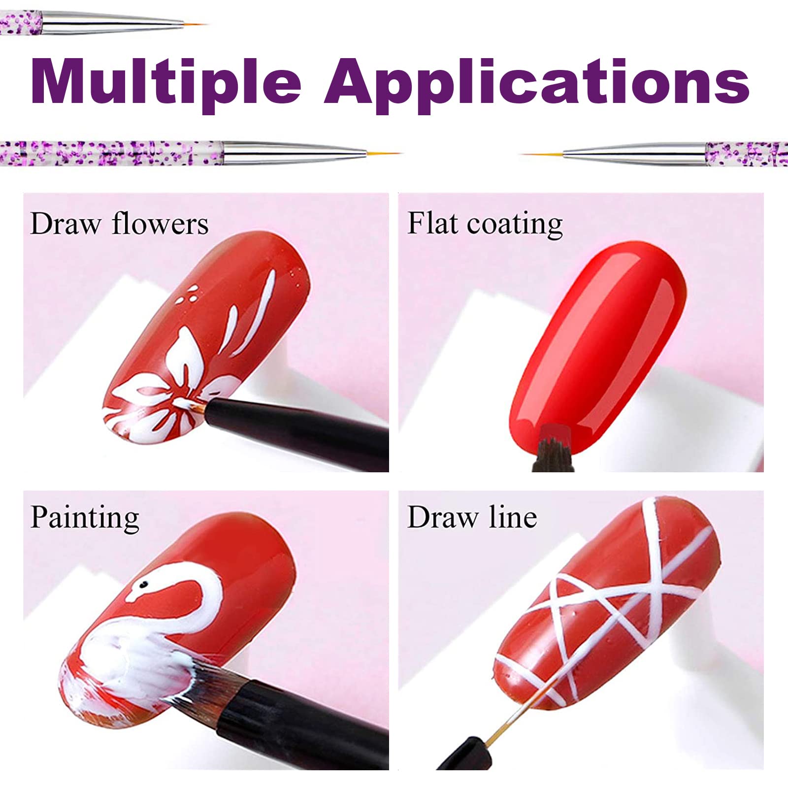 Close up of soft silicone stamper head