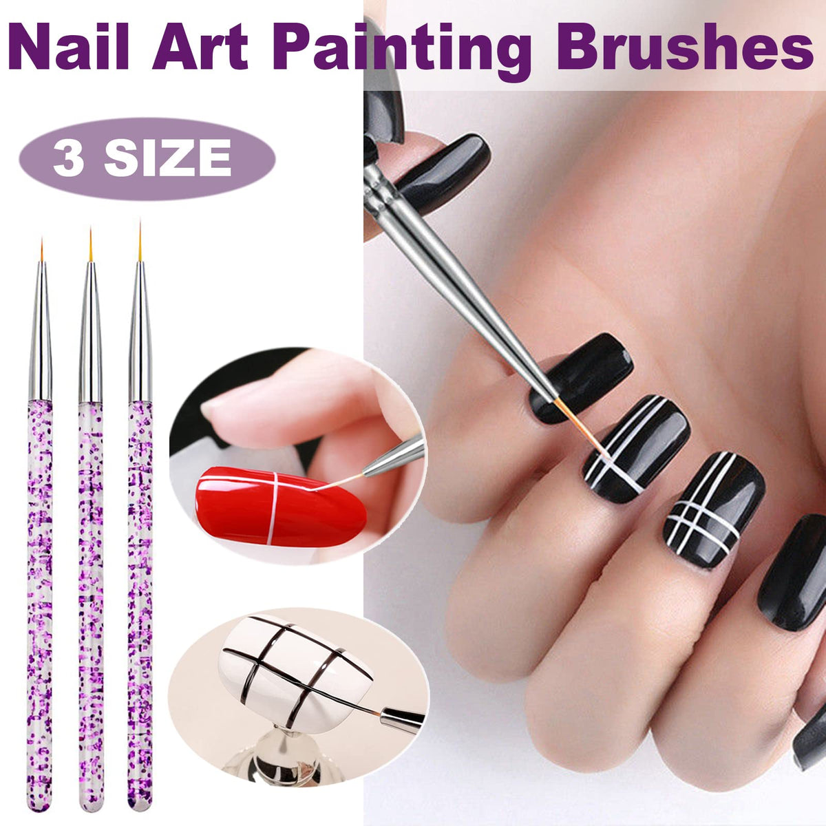 DIY French tip manicure tools from Kayzon