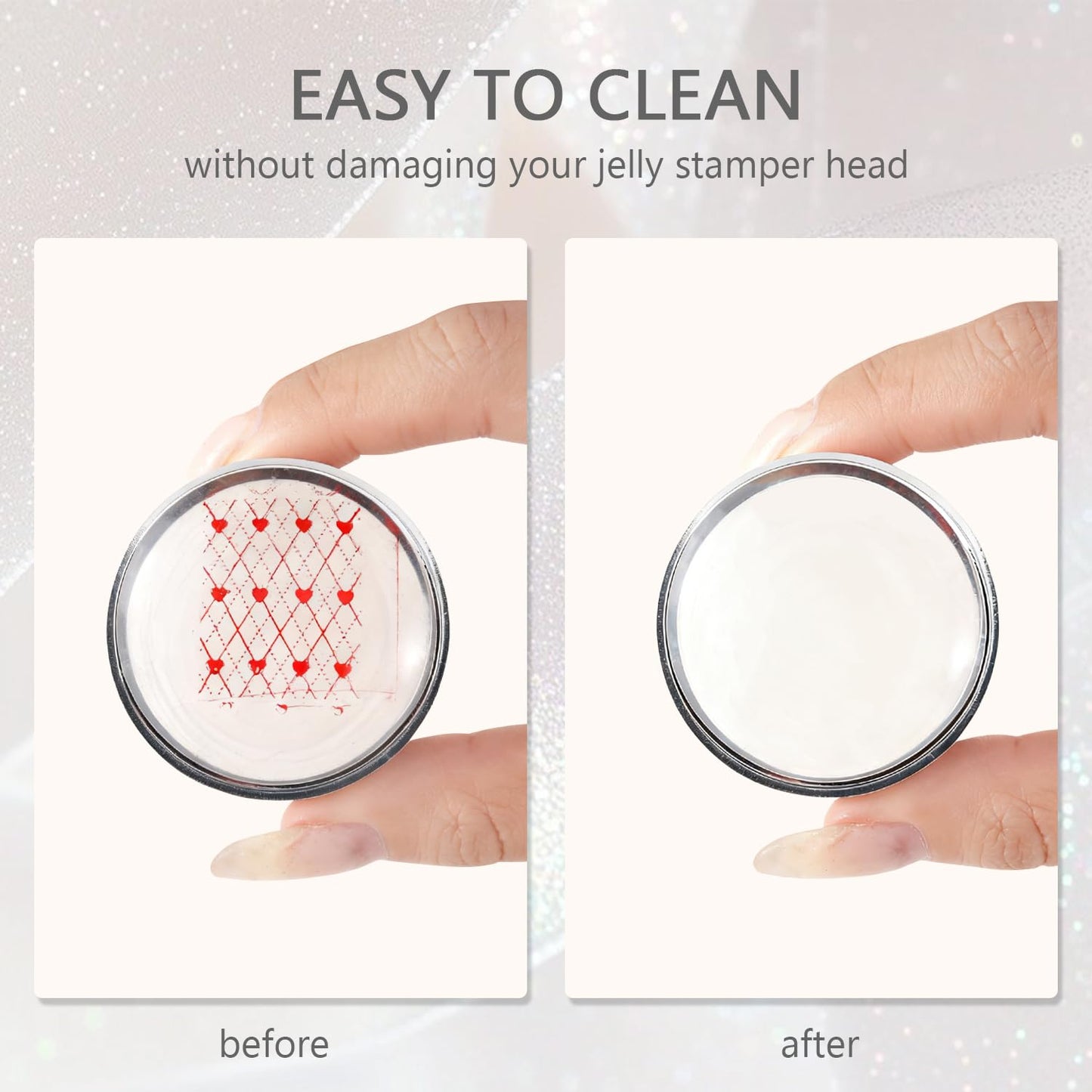 Black plastic dispenser for nail stamper cleaning rolls