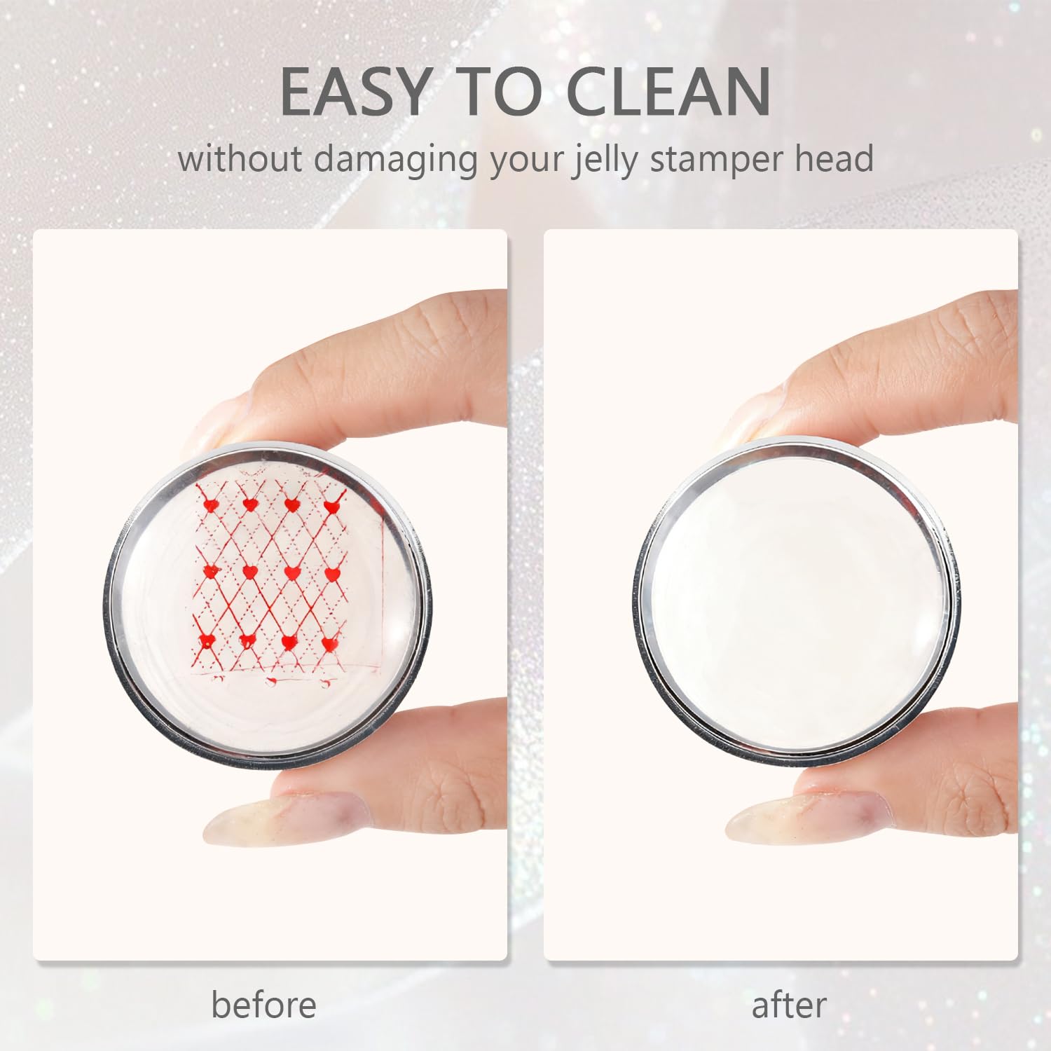 Black plastic dispenser for nail stamper cleaning rolls