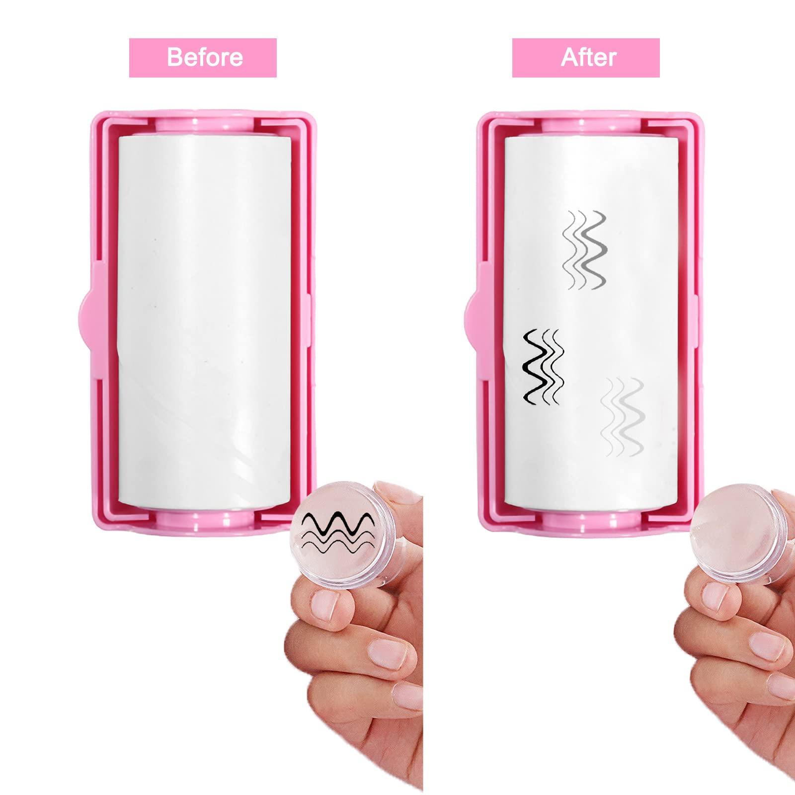 Fuaty manicure tool with protective cover removed