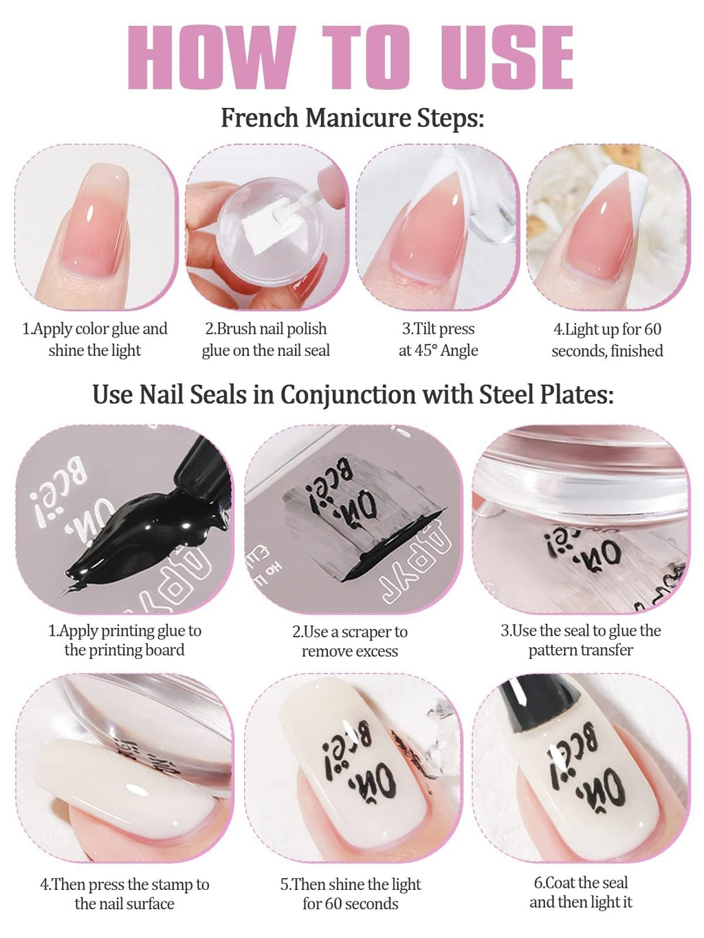 Complete Kalolary nail art tool kit laid out on display