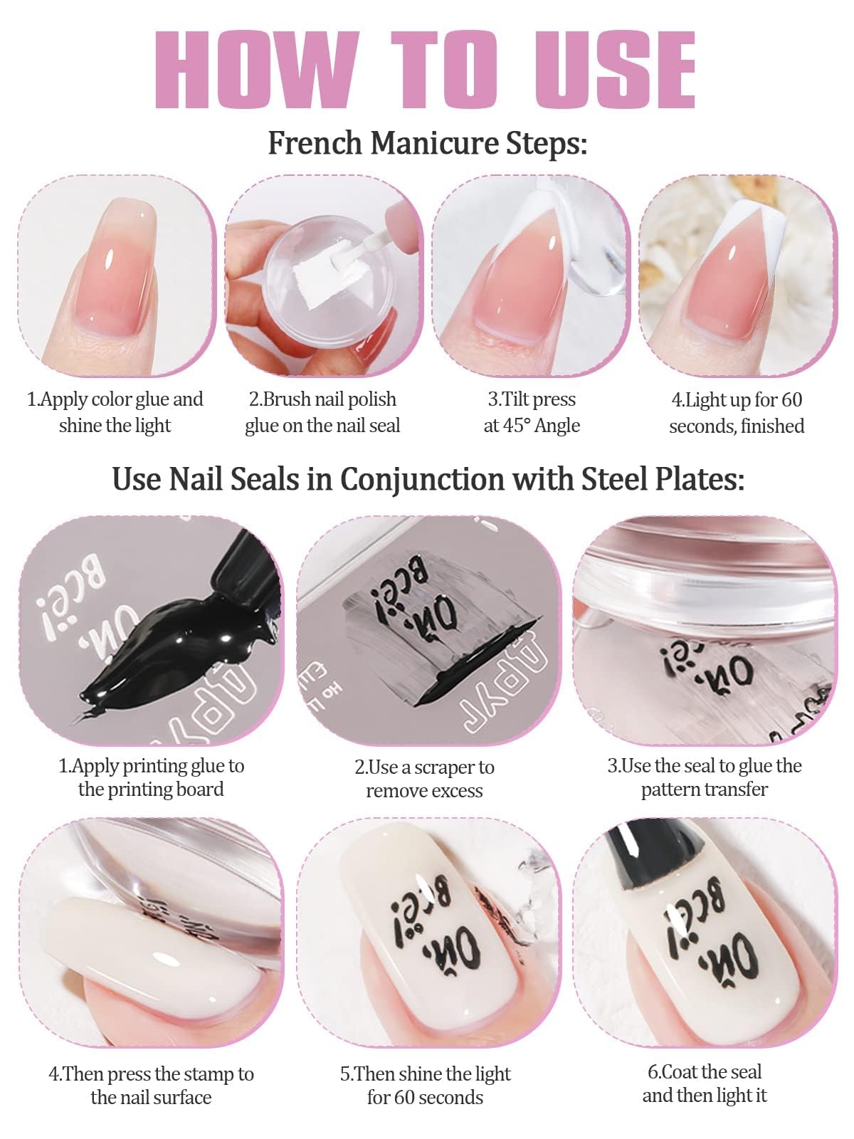 Complete Kalolary nail art tool kit laid out on display
