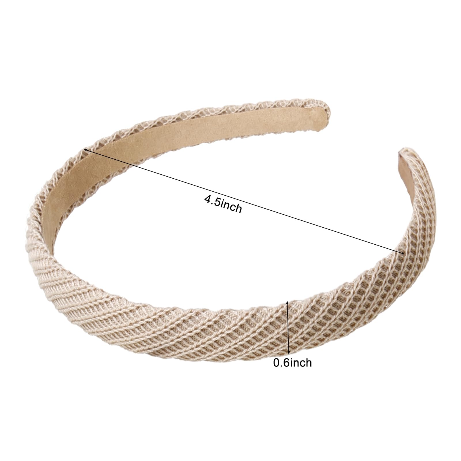 Aibfrid knitted headband black color variant