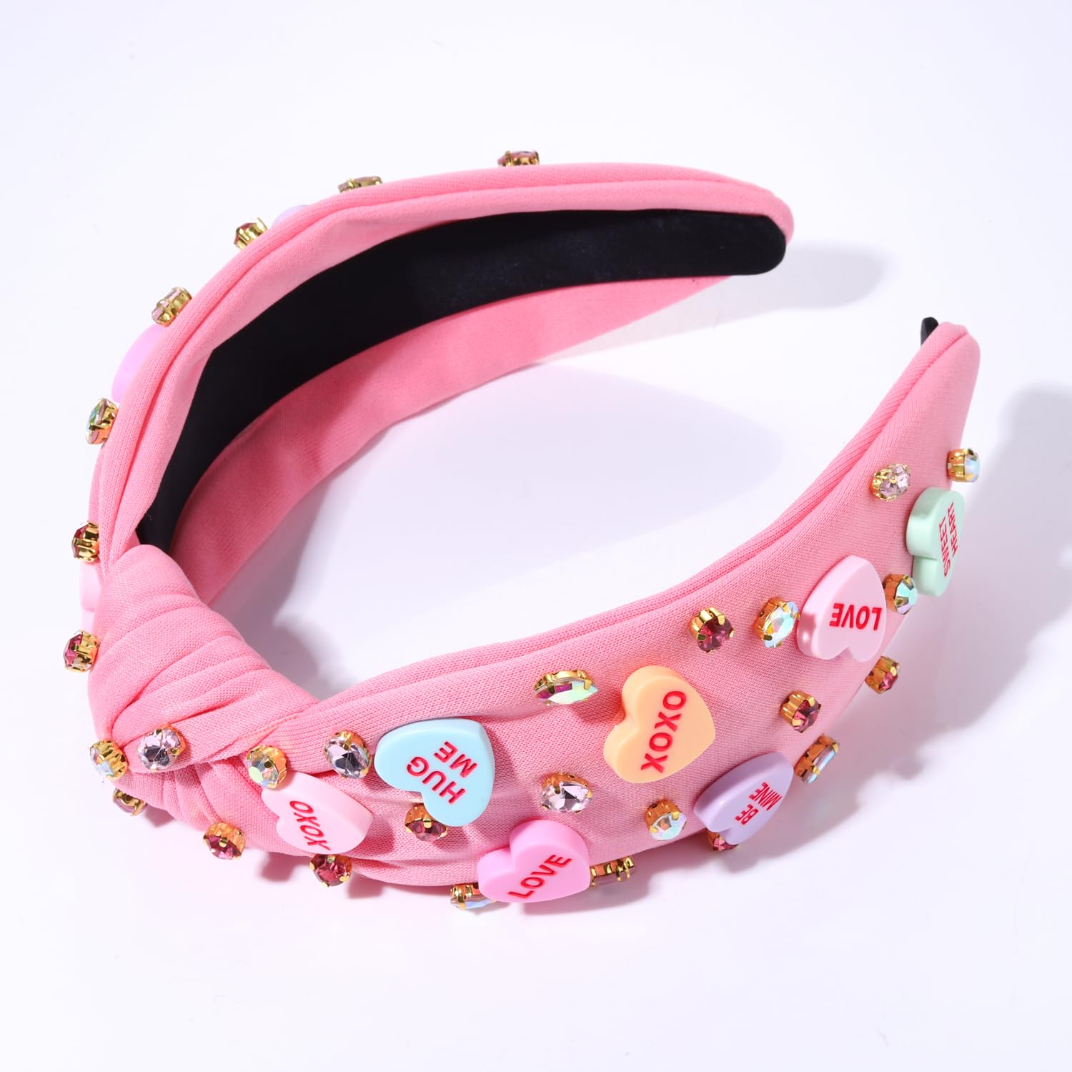 Nvenf pink knotted headpiece for girls