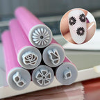 Complete set of 6 DIY manicure silicone pens
