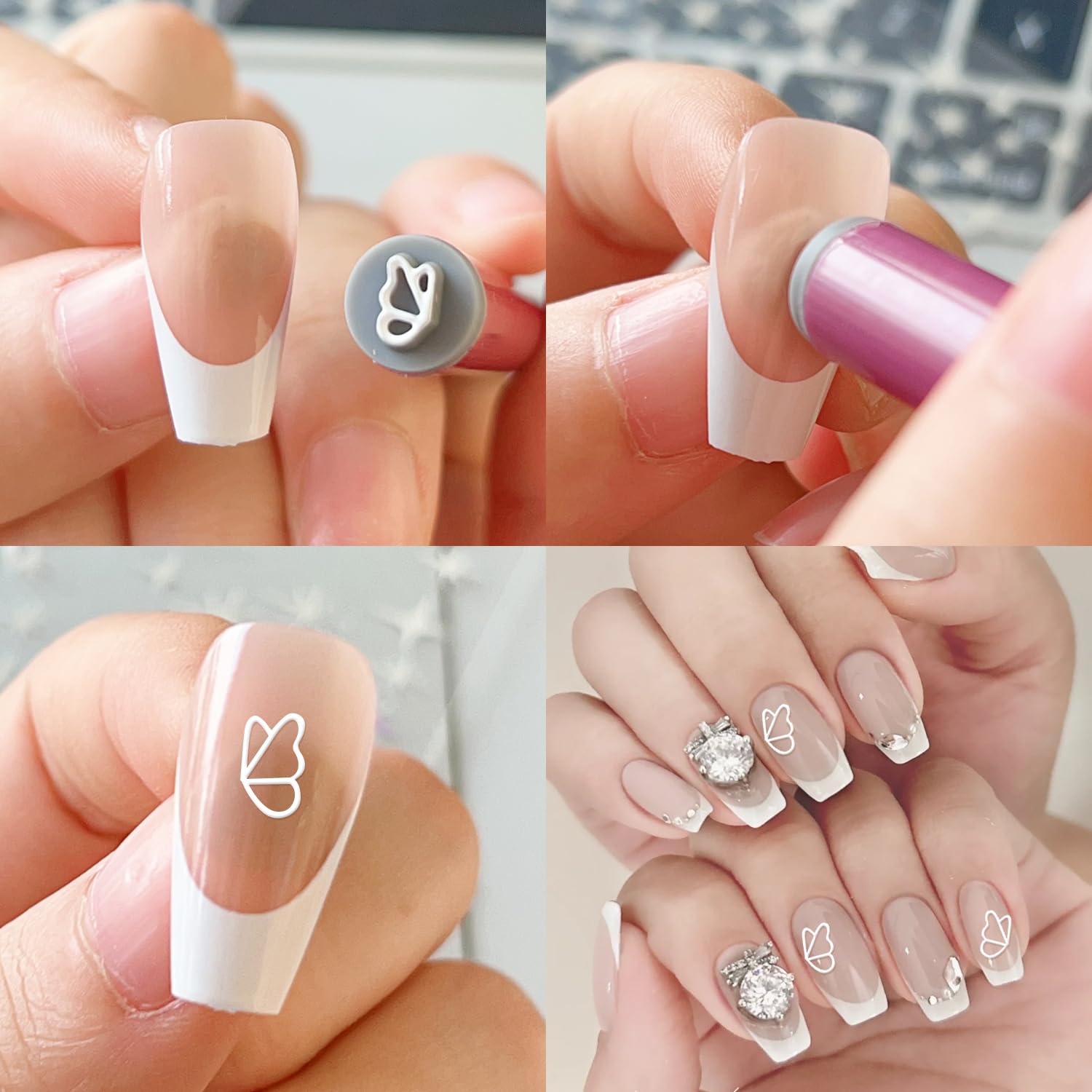 Professional nail art stamping pens for home use