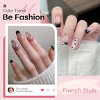 Modelones 15ml milky pink and black gel polish bottles