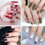 Detailed view of nail art stamping plate etching quality
