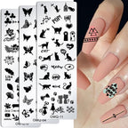 Clear silicone jelly stamper and scraper for nail art