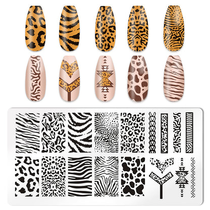 Clear silicone jelly stamper and scraper for nail art