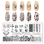 Professional nail stamping kit for DIY manicure accessories