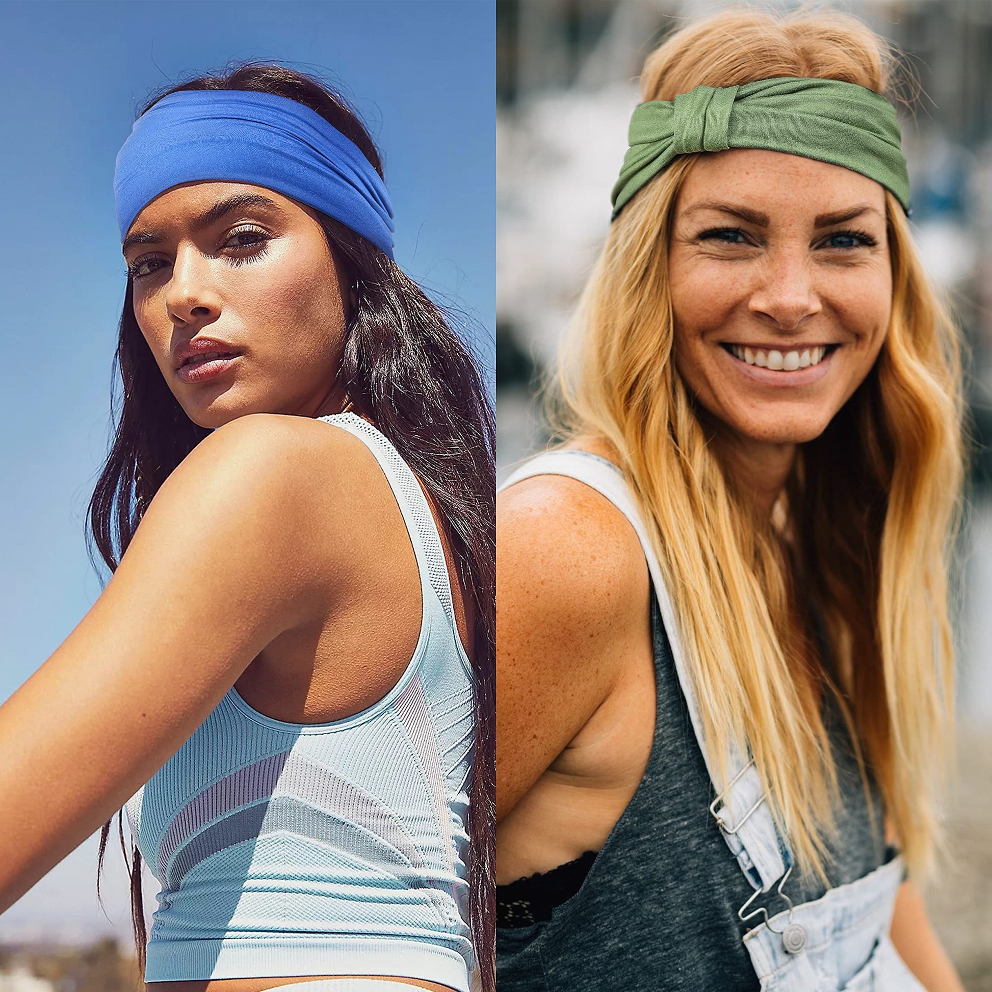 GiLi hair bands used for yoga and running