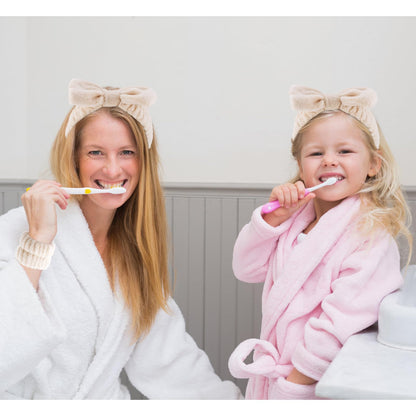 Comfortable elastic headband and wristband kit