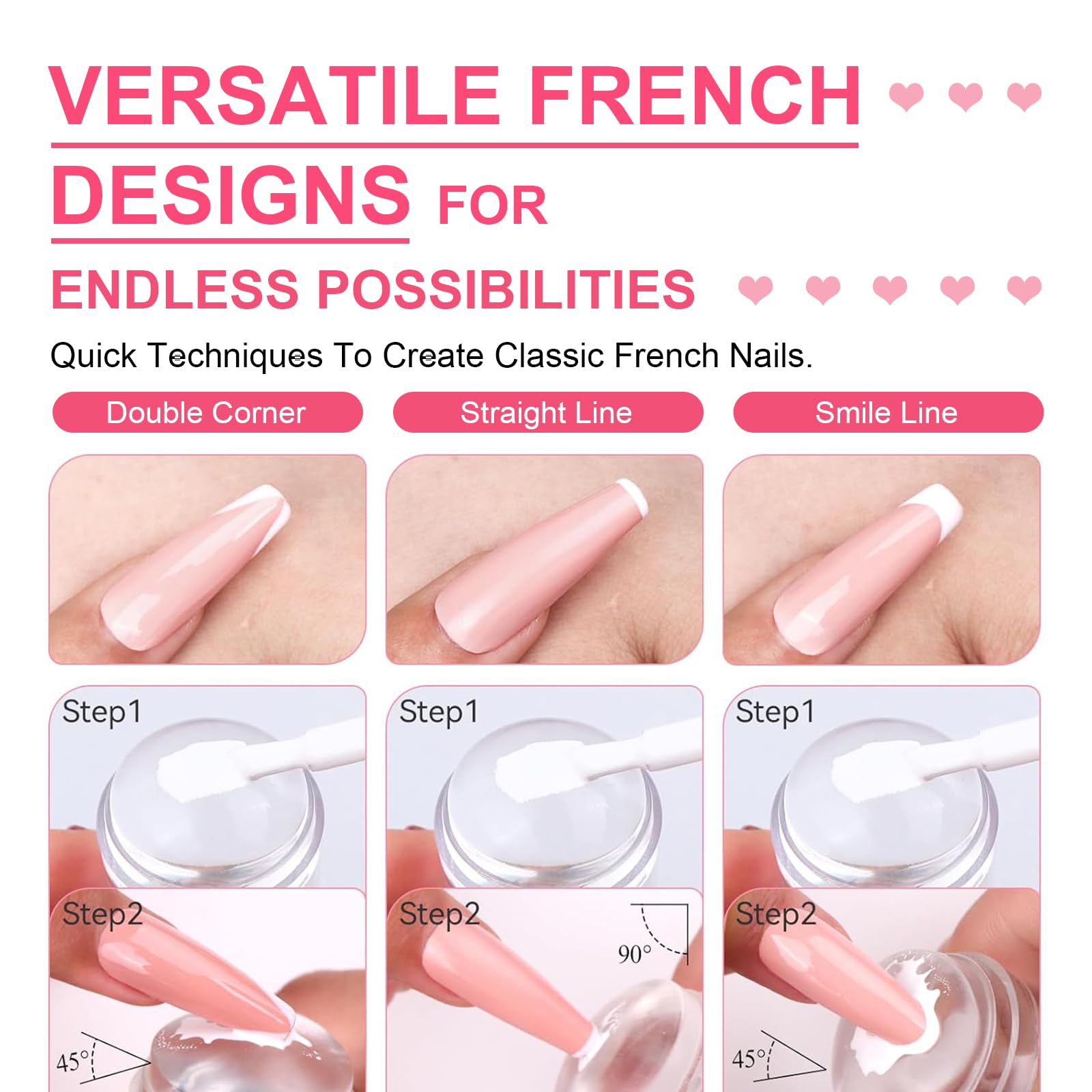 Nail art stamping templates and stainless steel scraper