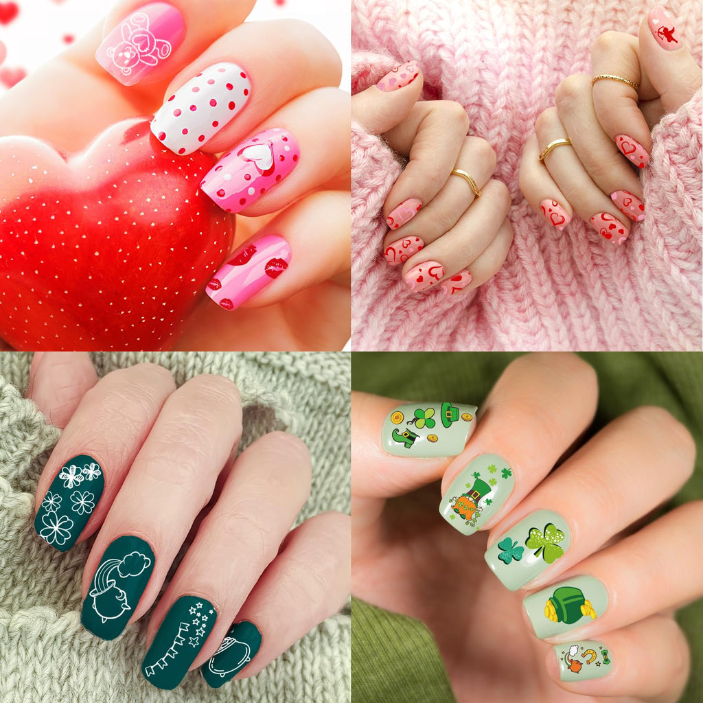 Whaline nail stamping kit contents and packaging