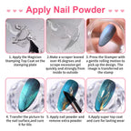 Professional manicure tools for French nail art