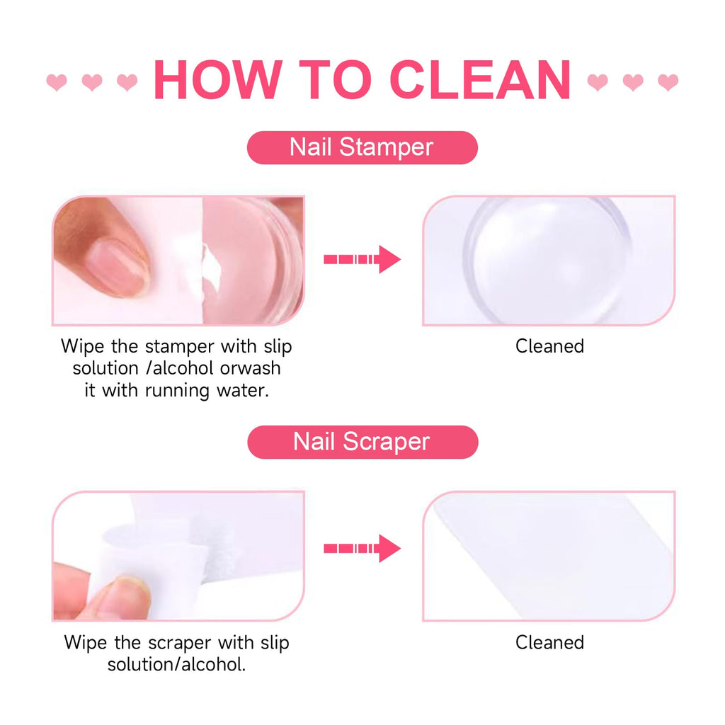Complete DIY nail art stamping workstation tools