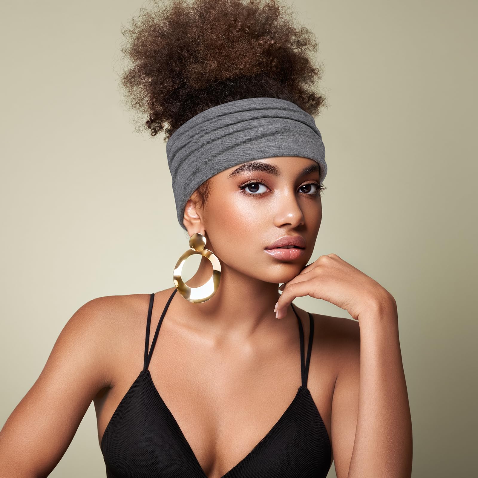 Diyjibb hair bands for yoga and skincare routine