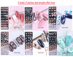 Transparent jelly silicone stampers for nail art