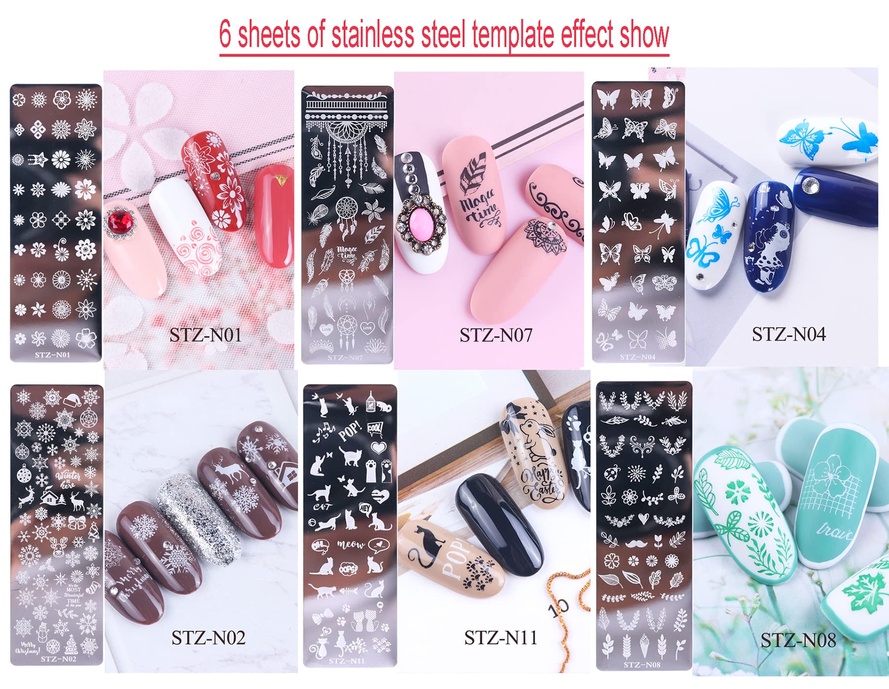 Transparent jelly silicone stampers for nail art