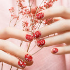 Durable stainless steel nail design templates for salon use