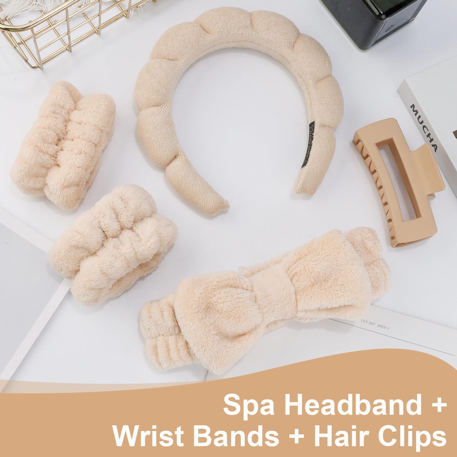 Canitor skincare headband for washing face