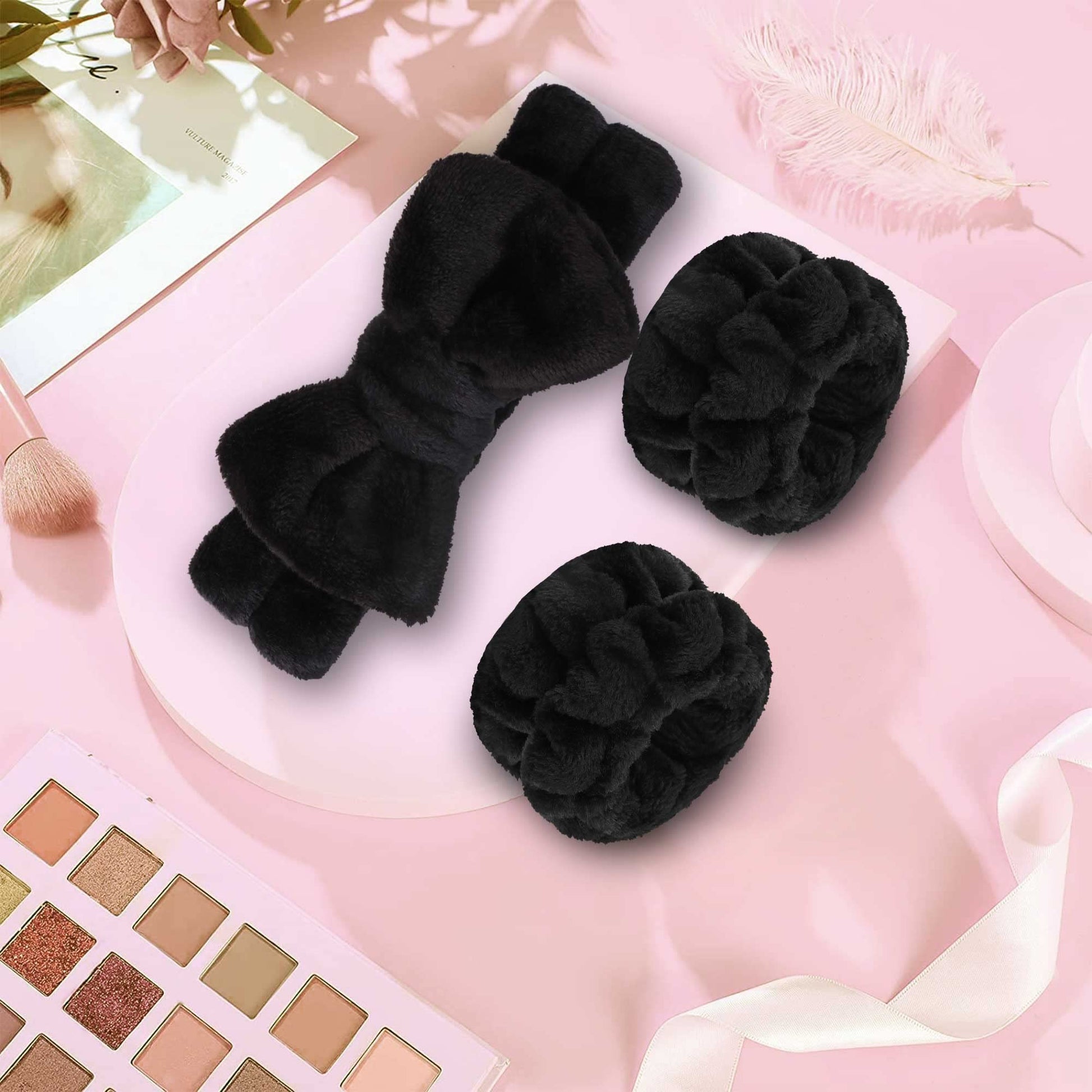 Professional skincare routine accessories set
