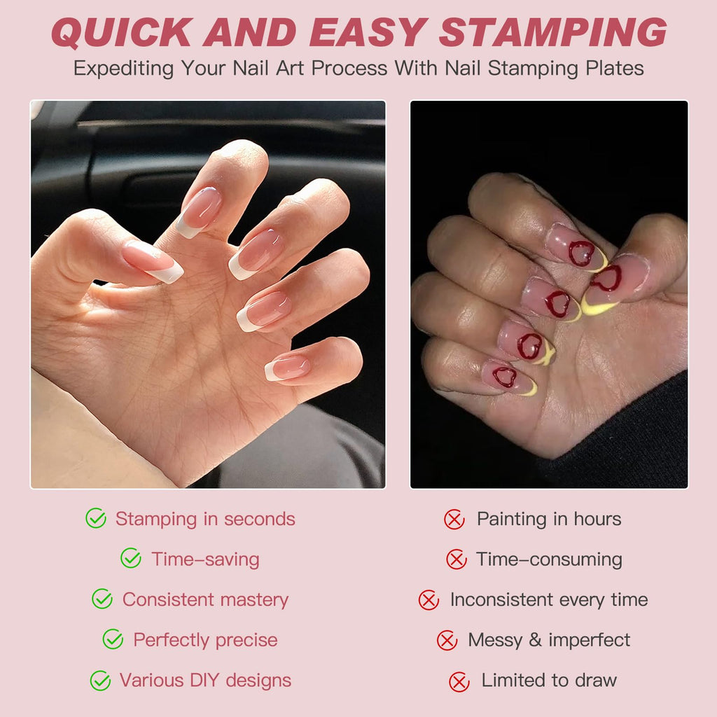Packaging of Biutee nail stamping kit for beauty enthusiasts