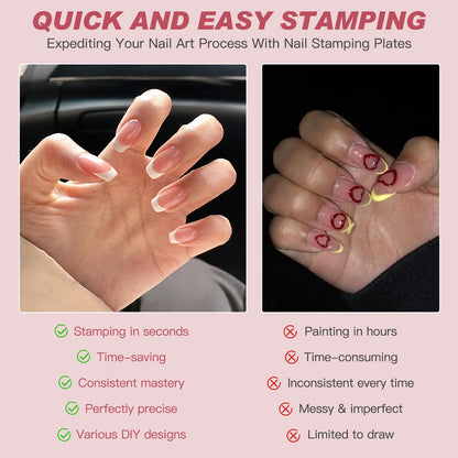 Packaging of Biutee nail stamping kit for beauty enthusiasts