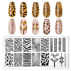Professional nail stamping kit for DIY manicure