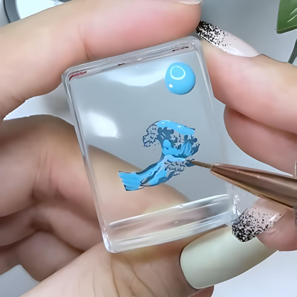 Professional nail stamping tools for precise manicure designs