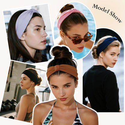 HSEM athletic sweat bands for yoga and daily spa use