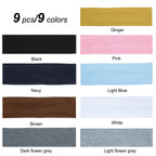 Ainitops workout headbands close up view of breathable cotton blend material