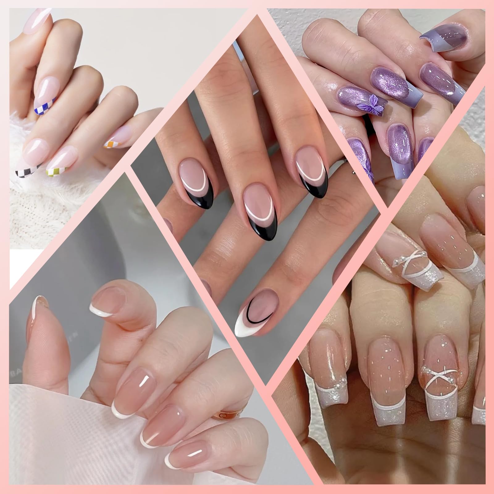 Transparent jelly nail stamper head with lid