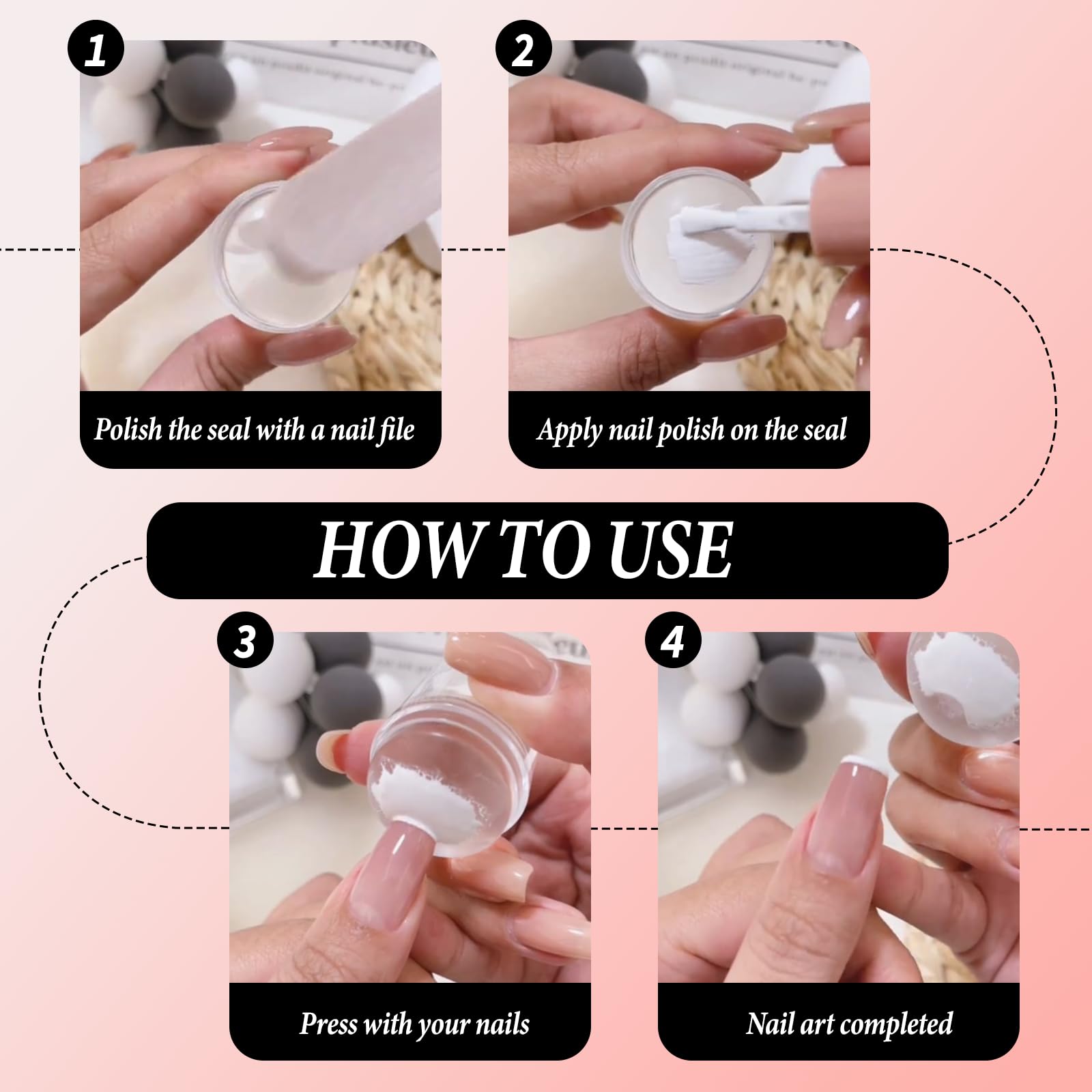 Professional French nail design tool set