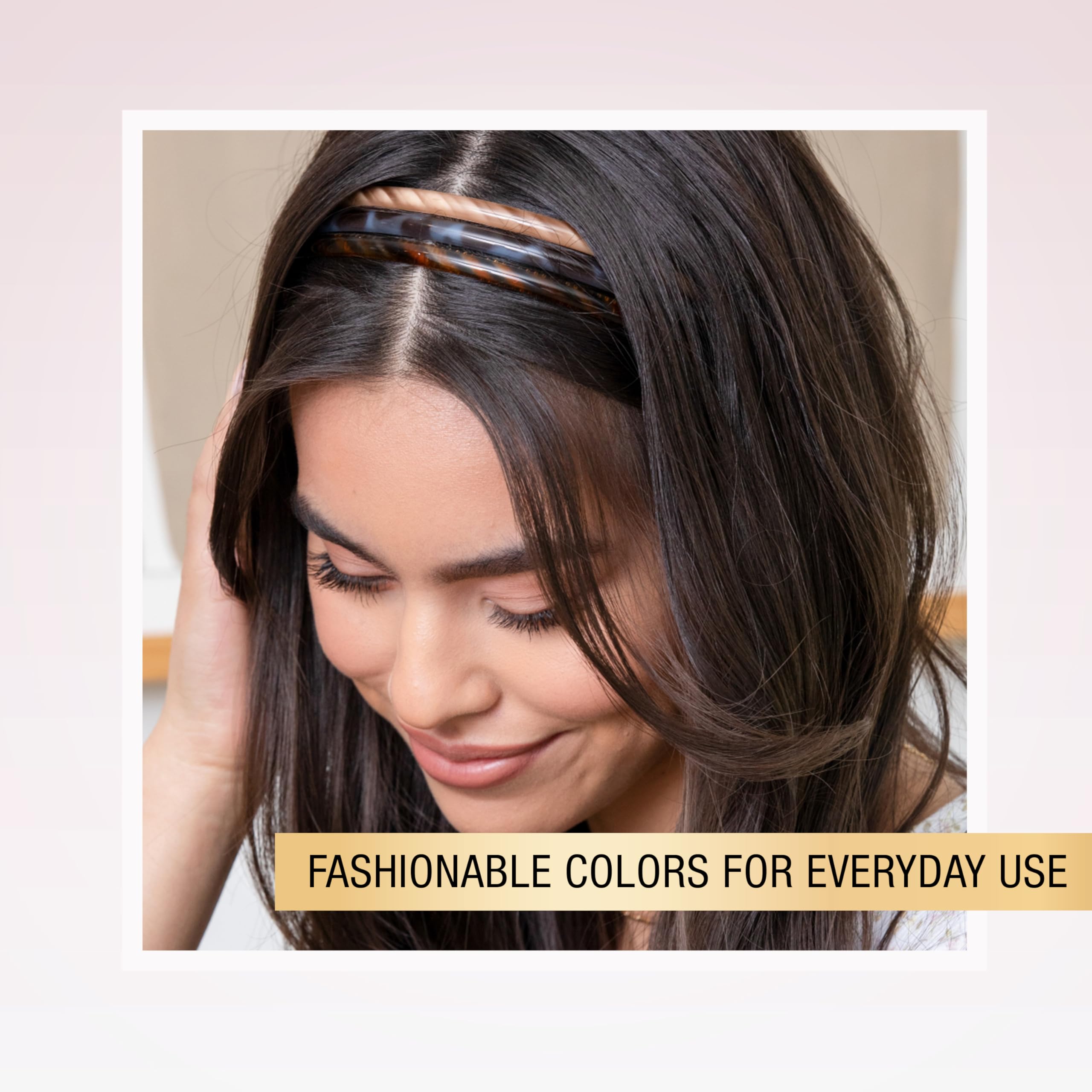 Neutral colored Conair skinny headbands for women