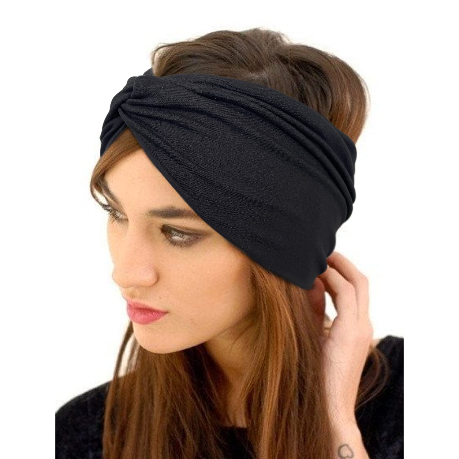 Jesries turban headbands for gym and yoga workout