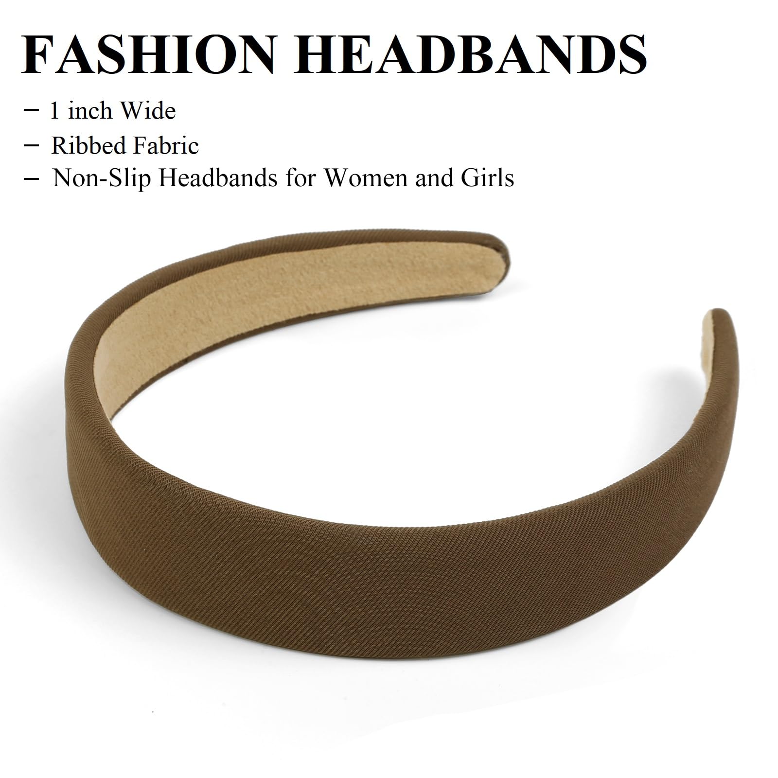 Close-up detail of Huachi non-slip hair band material