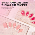 DIY home nail design tool set pink