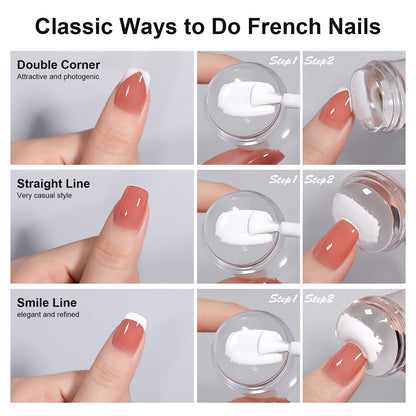 Sagebio nail art stamper with included scraper tool