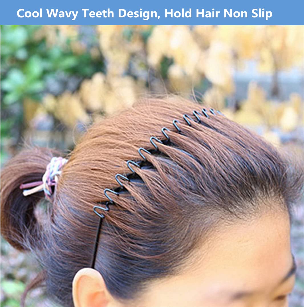 Bodbop non-slip wavy hair hoop detail