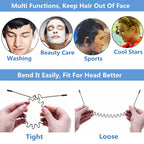 Bodbop waterproof rustproof metal headband daily grooming style