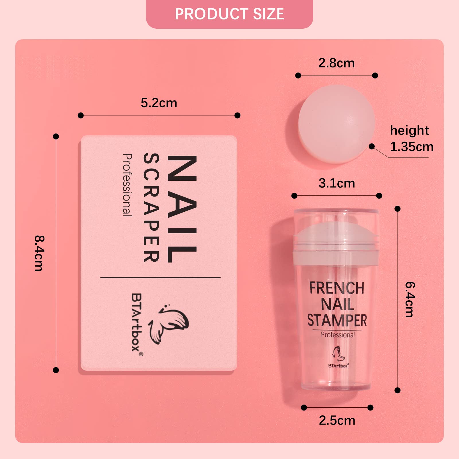DIY nail art tools set for gel polish