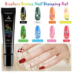 Biutee nail art stamping plates collection close up