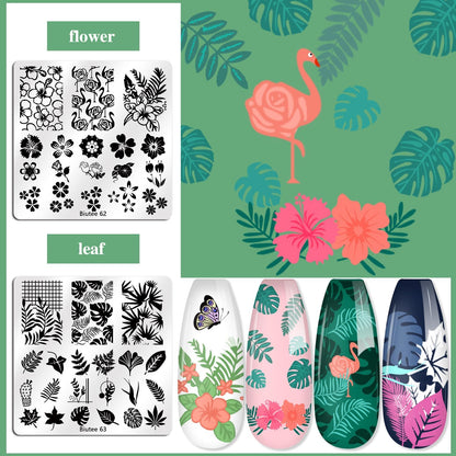 Biutee nail stamper and scraper tool for manicure art