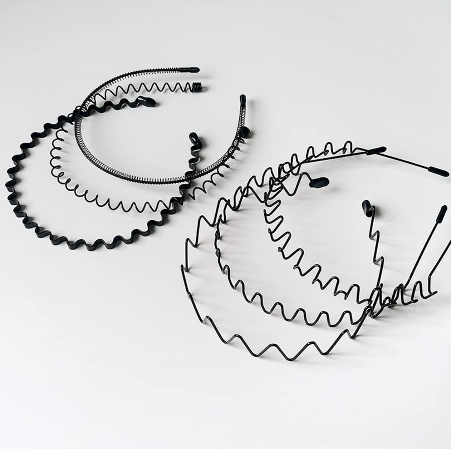 Pack of six Kelubatu durable metal hair accessories