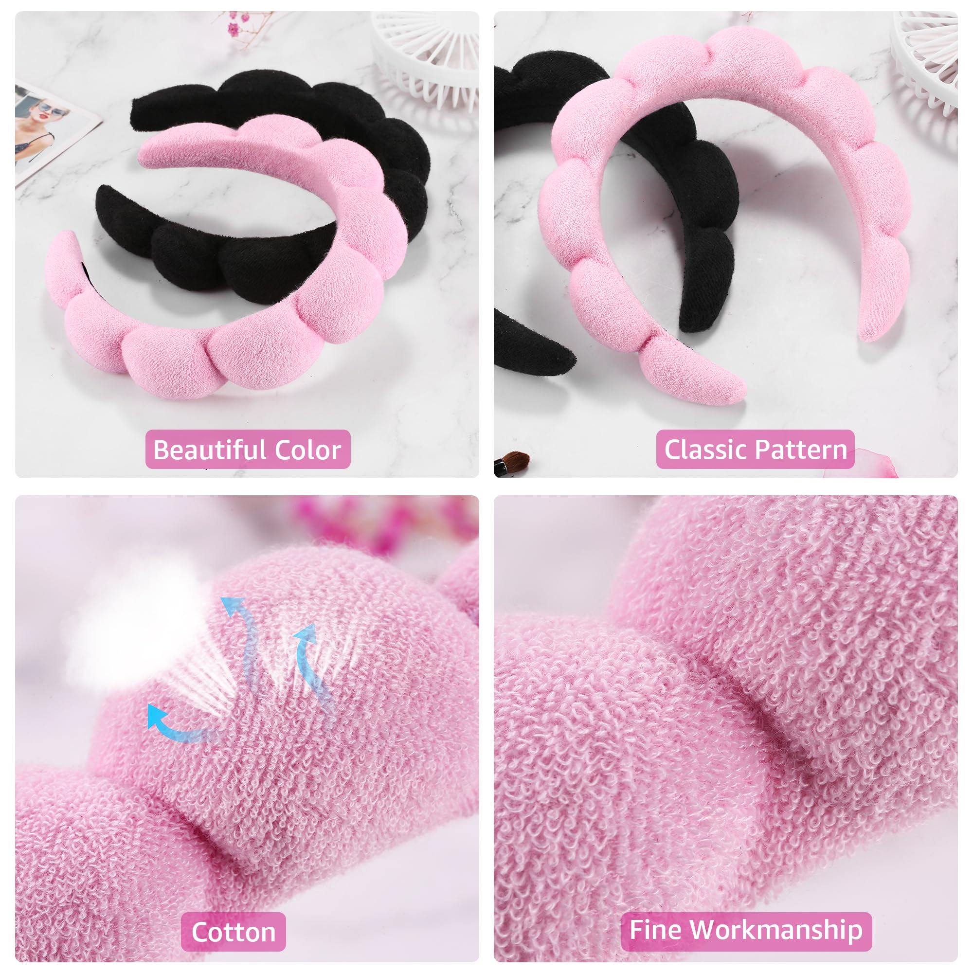 Miss Lirenn set of 2 headbands for hair management