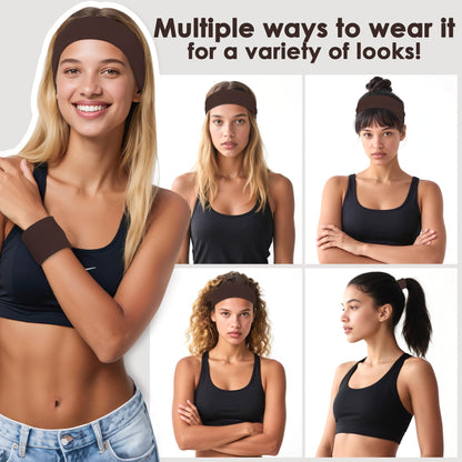 Ztomine headbands neatly packaged for sports and fitness