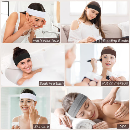 Model demonstrating Ztomine headband comfort and fit